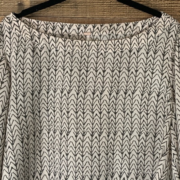 Free People Stars Aligned bell sleeve crop top Size Small - Picture 2 of 9